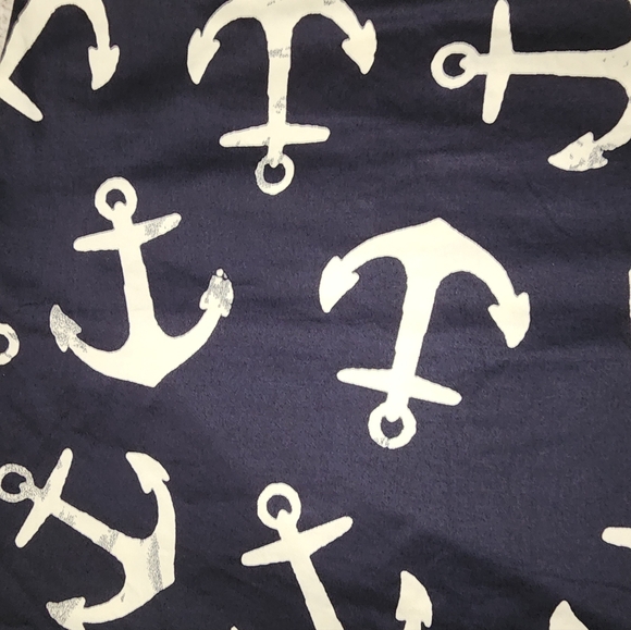 J.Crew Navy Blue And white Nautical Skirt - Picture 9 of 14